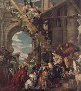 Paolo  Veronese THe Adoration of the Kings oil painting reproduction